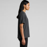 Wo's Stone Wash Heavy Tee Bedrukken