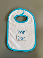 Slabbetje met tekst 100% Stoer