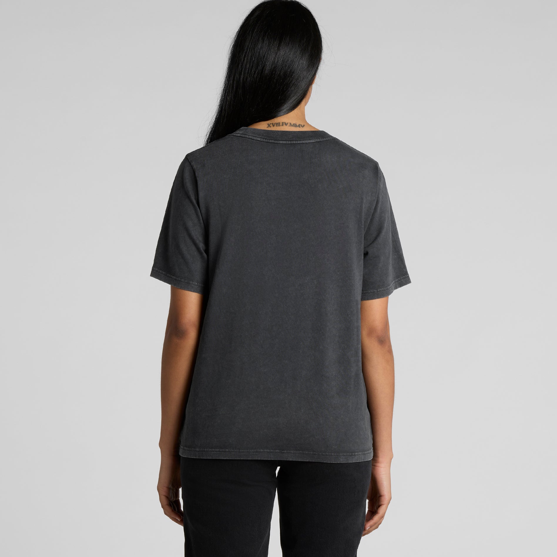 Wo's Stone Wash Heavy Tee Bedrukken