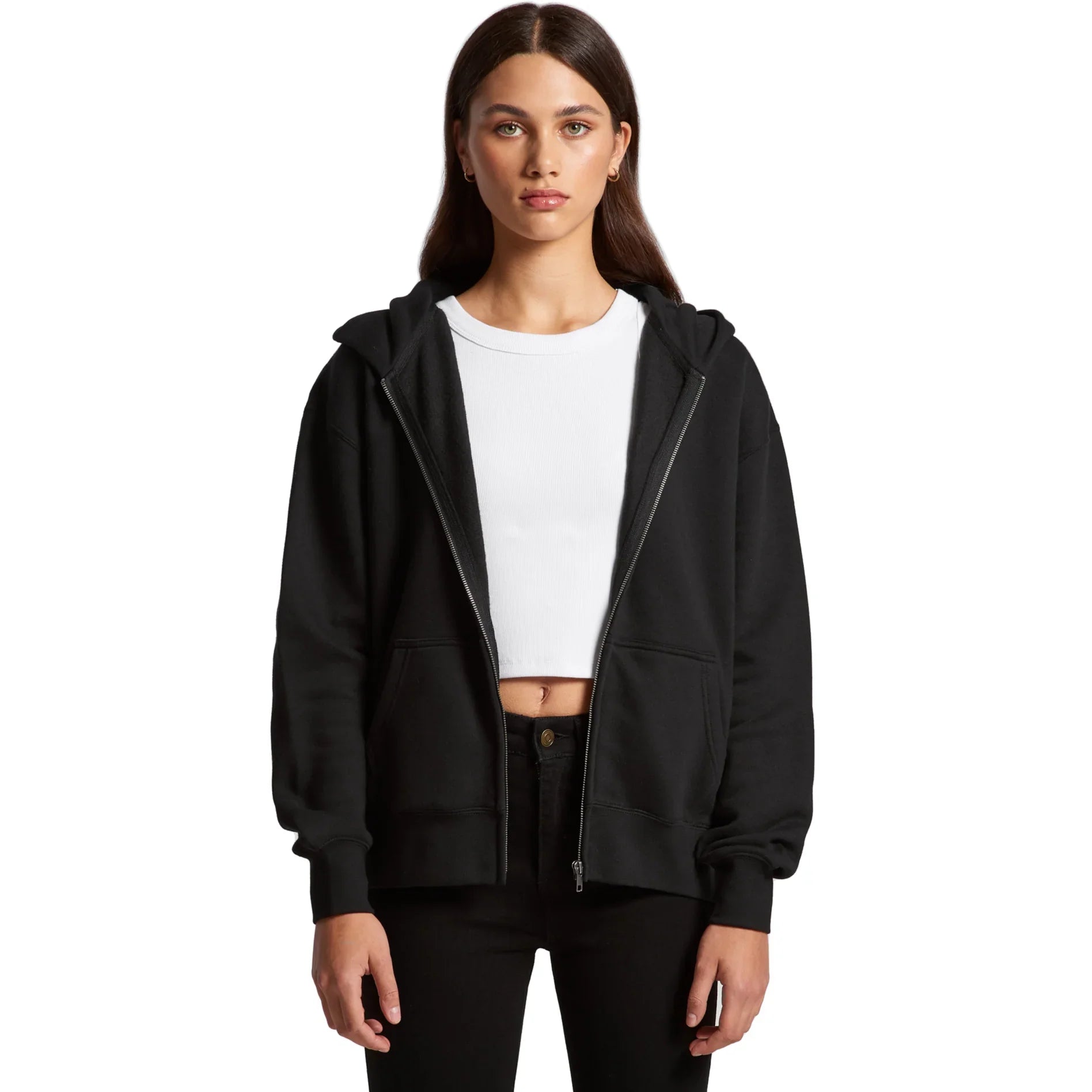 Wo's Relax Zip Hood Bedrukken AS COLOUR 4162