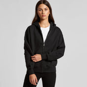 Wo's Relax Zip Hood Bedrukken