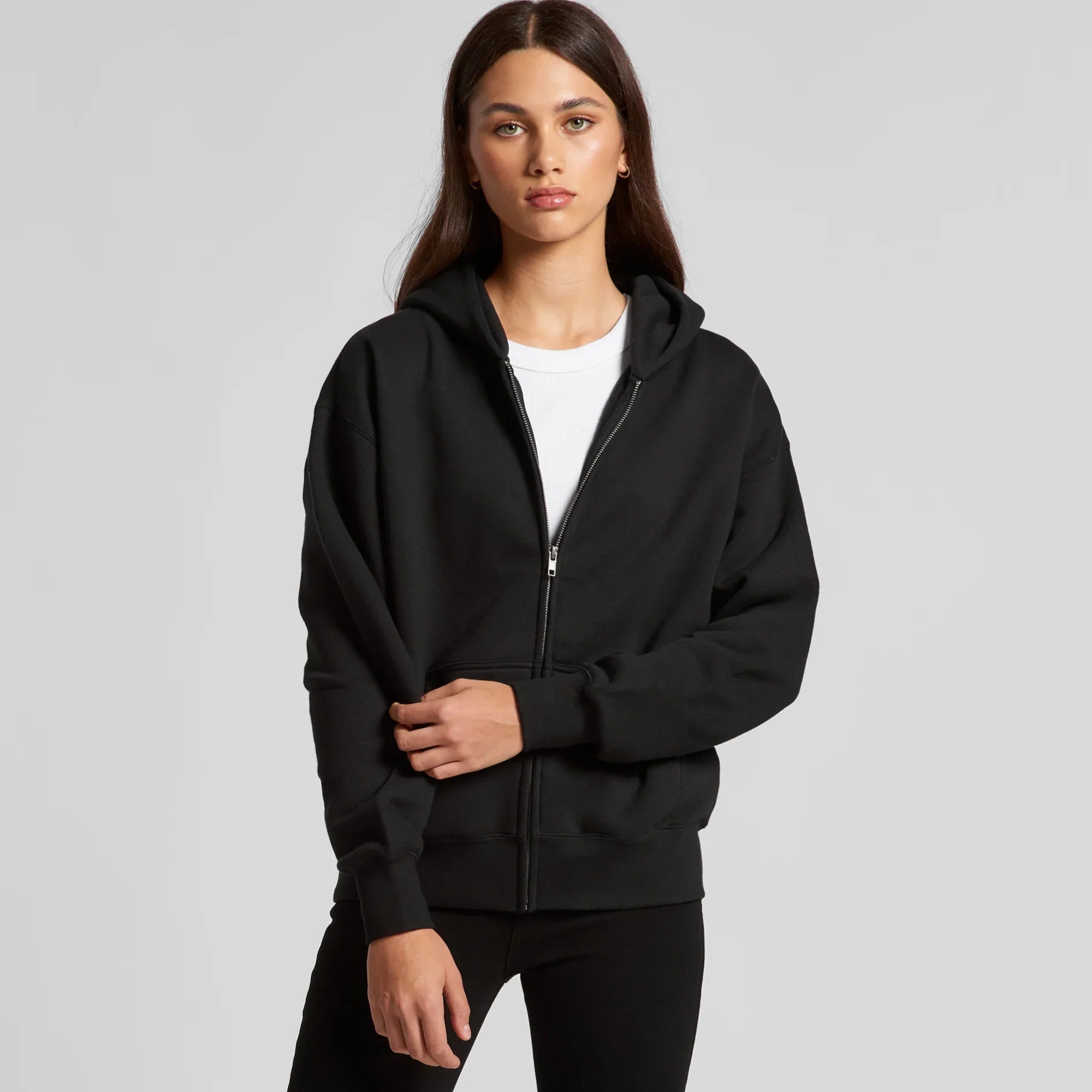 Wo's Relax Zip Hood Bedrukken AS COLOUR 4162