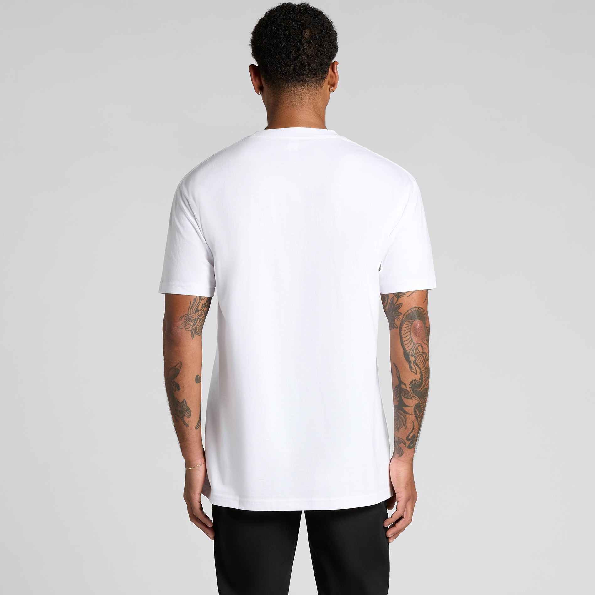Heren T-shirt Bedrukken AS Colour Block Tee 5050