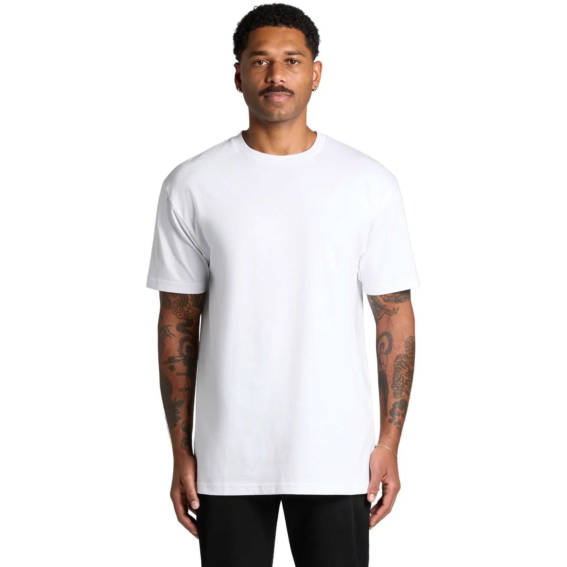 Heren T-shirt Bedrukken AS Colour Block Tee 5050