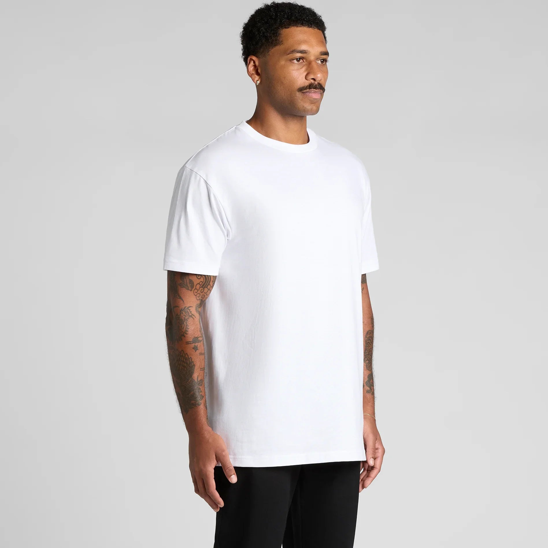 Heren T-shirt Bedrukken AS Colour Block Tee 5050