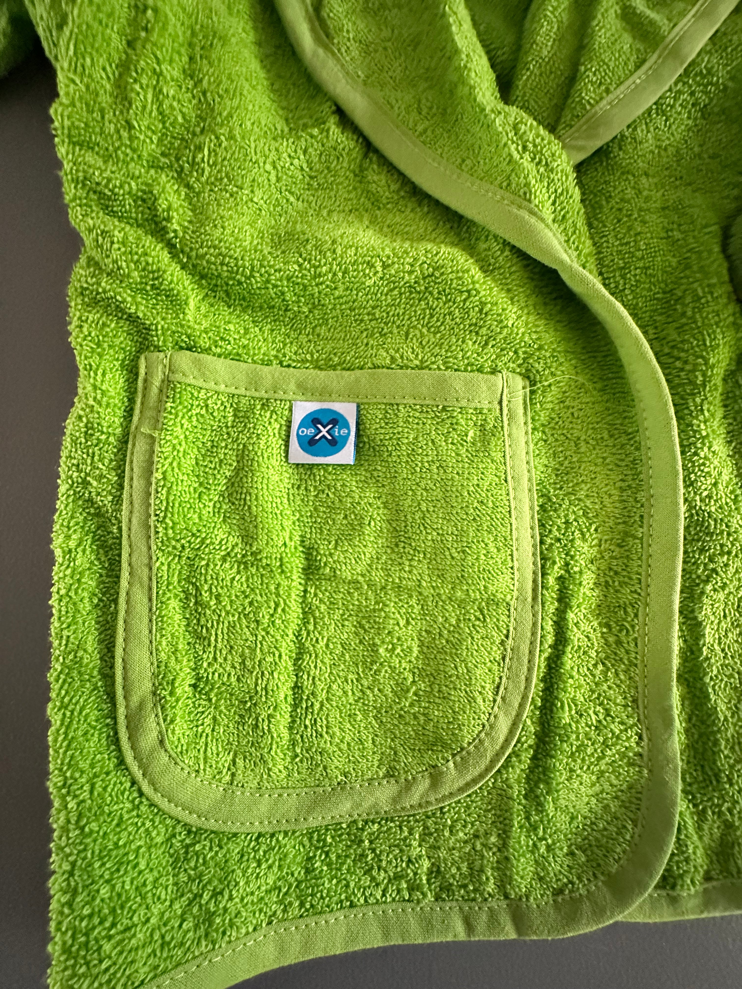 Badjas-groen-0-1 jaar