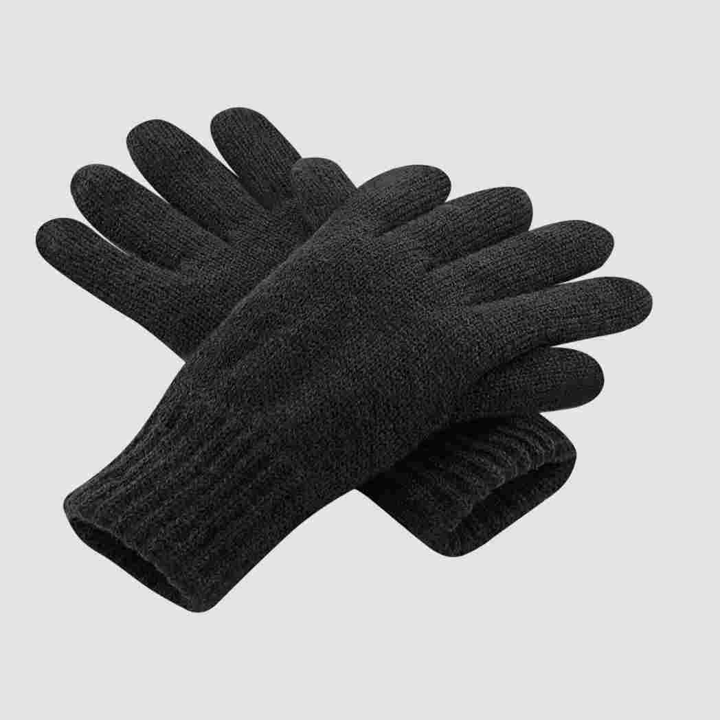 Beechfield Handschoenen Thinsulate™ Zwart