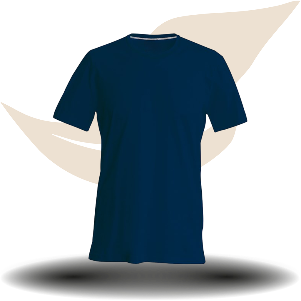 Heren T-shirt met Ronde hals slim fit KB356