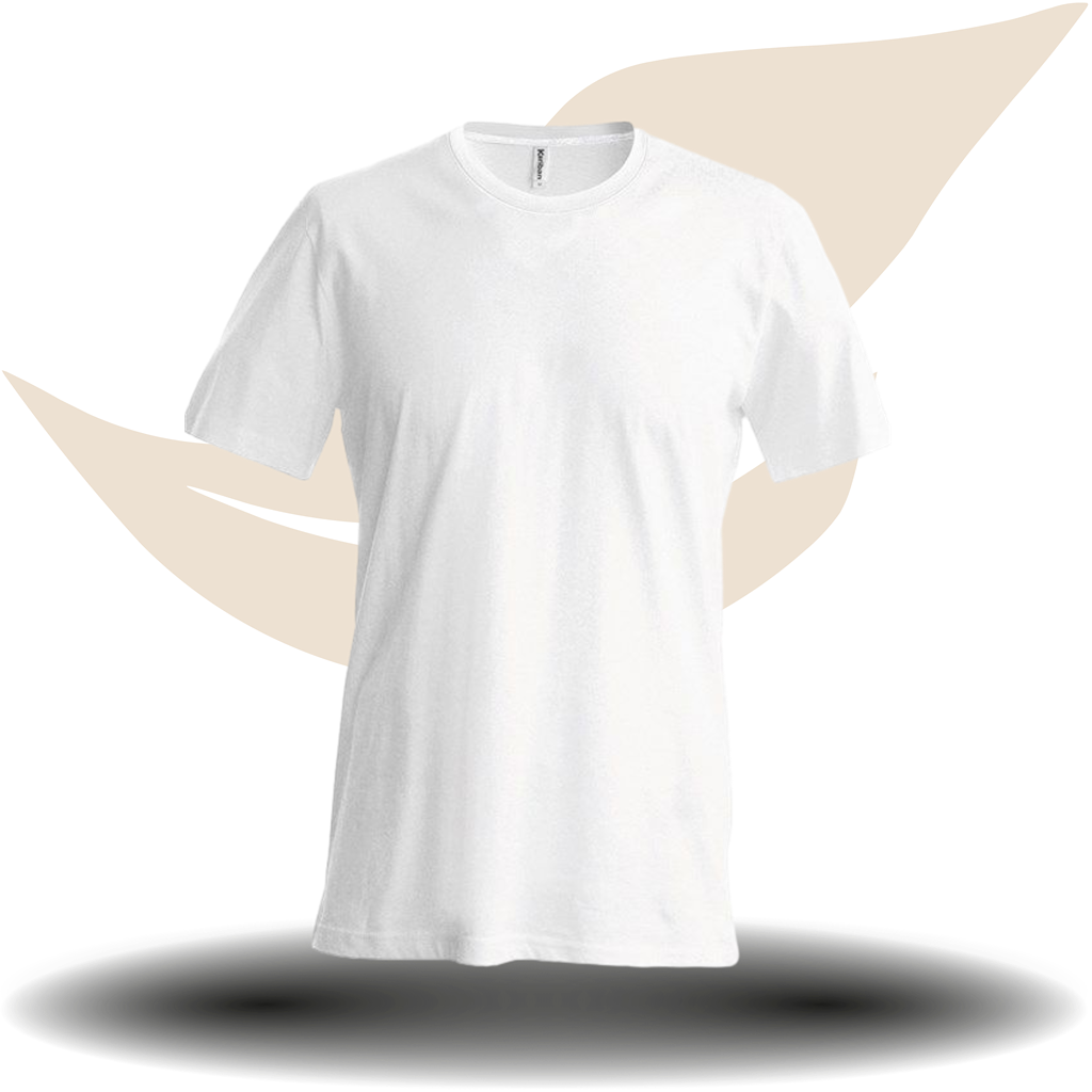 Heren T-shirt met Ronde hals slim fit KB356