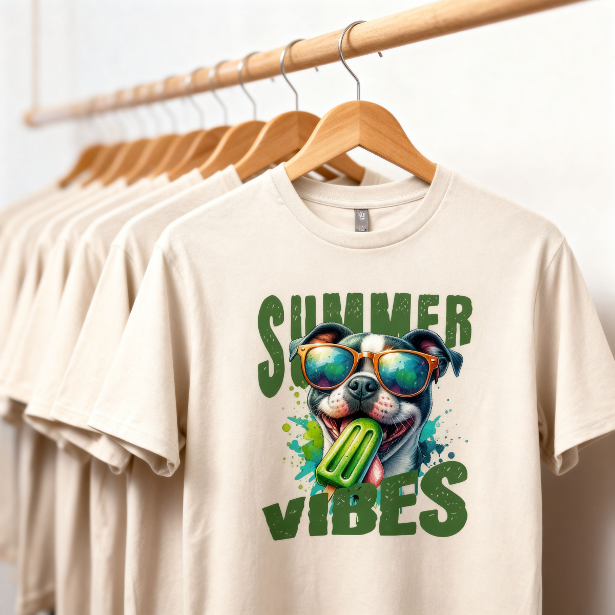Summer Vibe Unisex T-Shirt Design