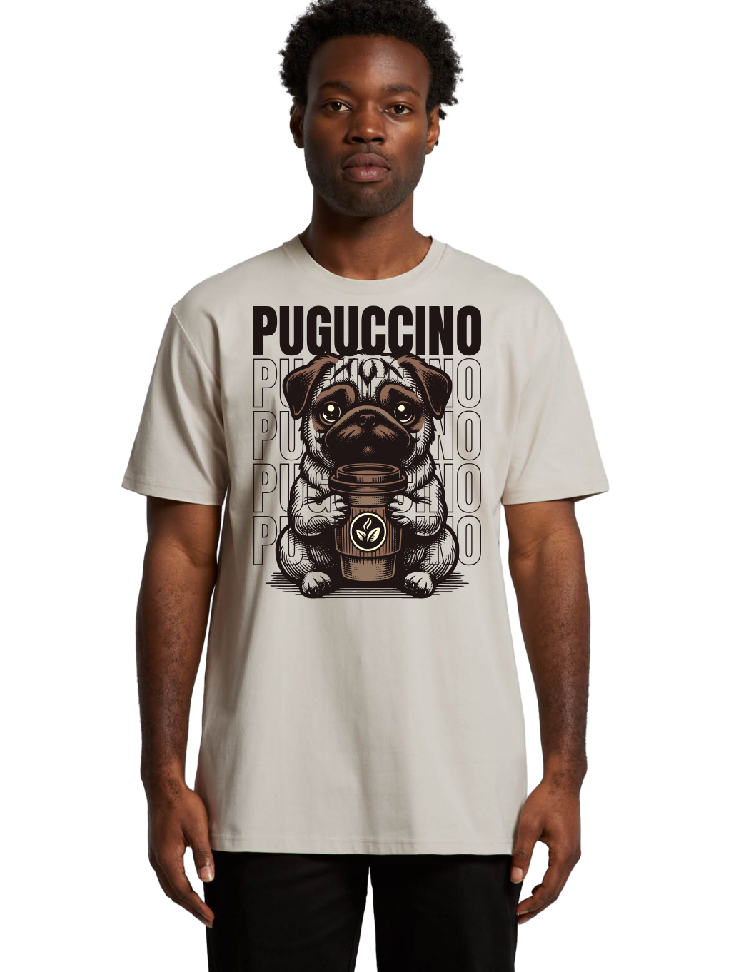 Puguccino Unisex T-Shirt Design