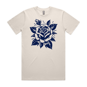 Dark Blue Rose T-Shirt Design