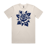 Dark Blue Rose T-Shirt Design
