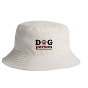 Nylon Bucket Hat 1171 Bone Dog Person