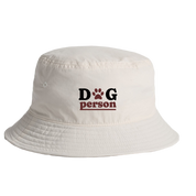 Nylon Bucket Hat 1171 Bone Dog Person