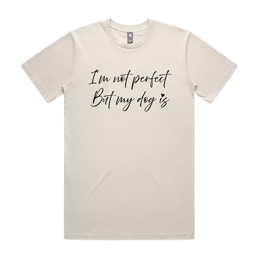 Unisex T-Shirt Dog Text Design