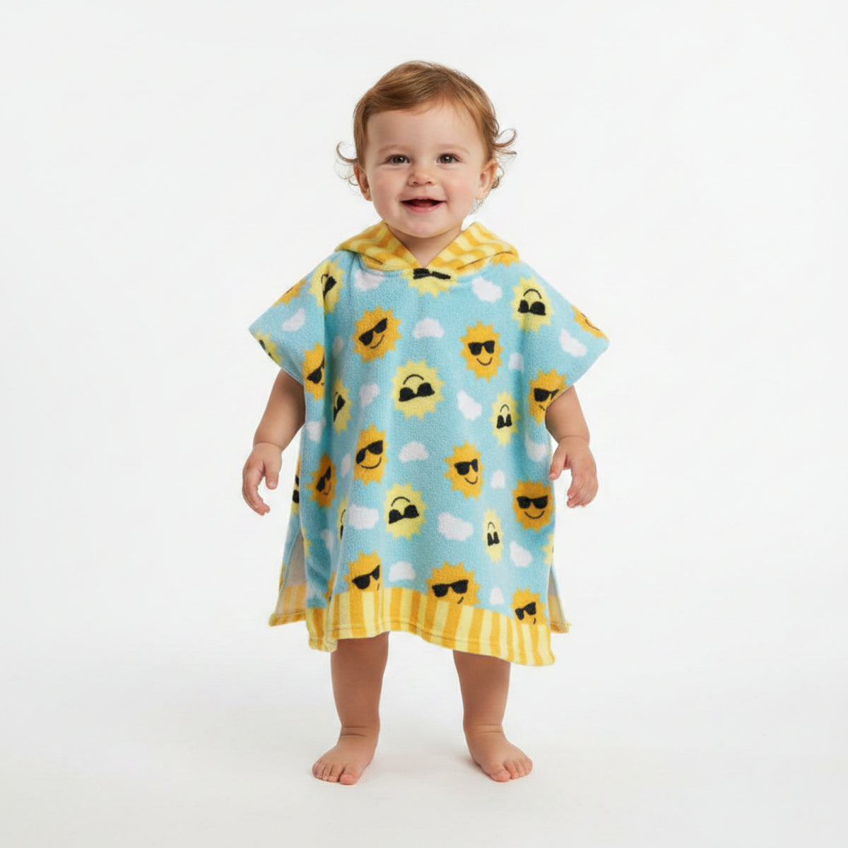 Kinder Strandponcho met UV 40 Bescherming