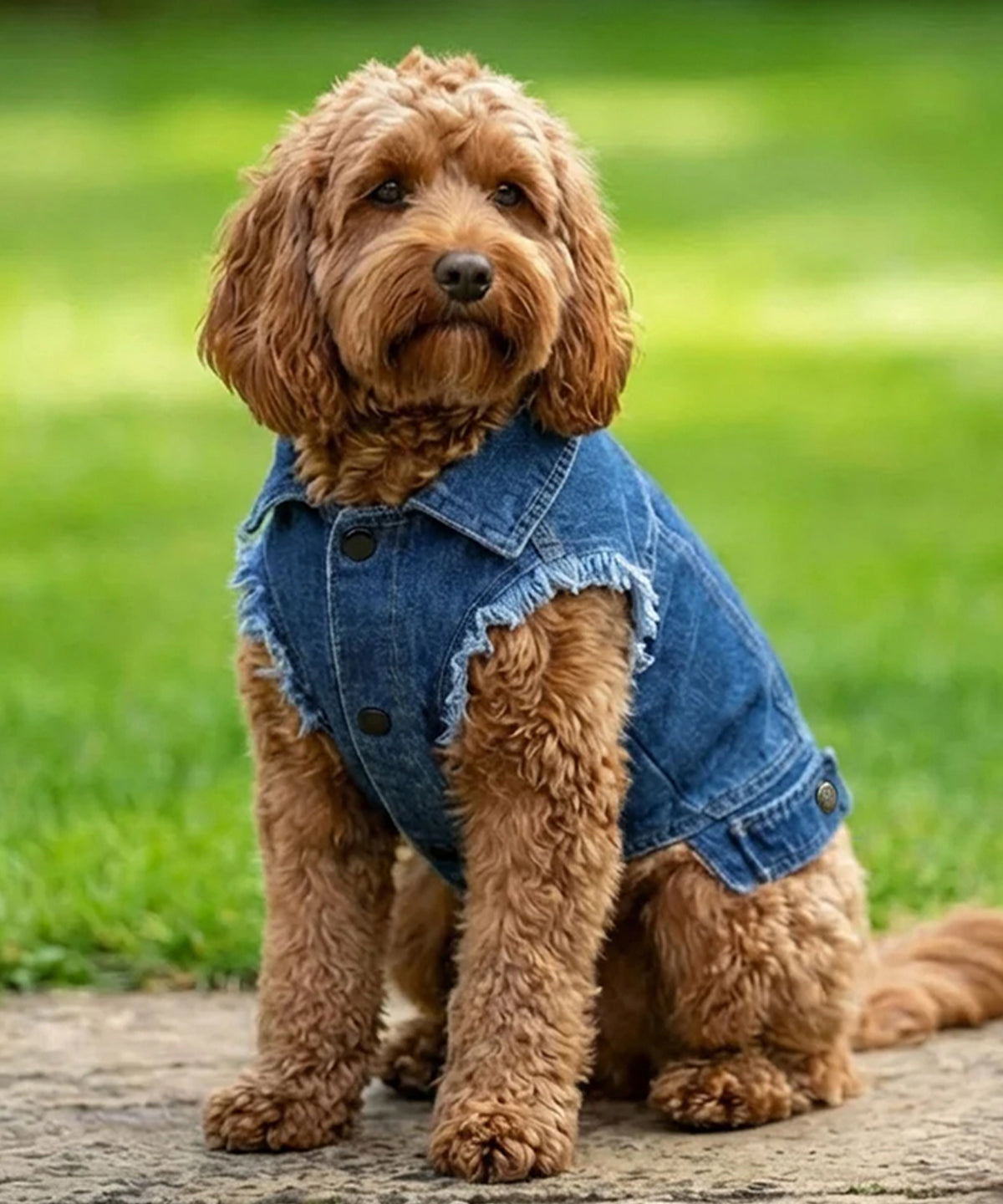 Bedrukbare Hondendenim Jas PP003 – Stoere Denim Jas