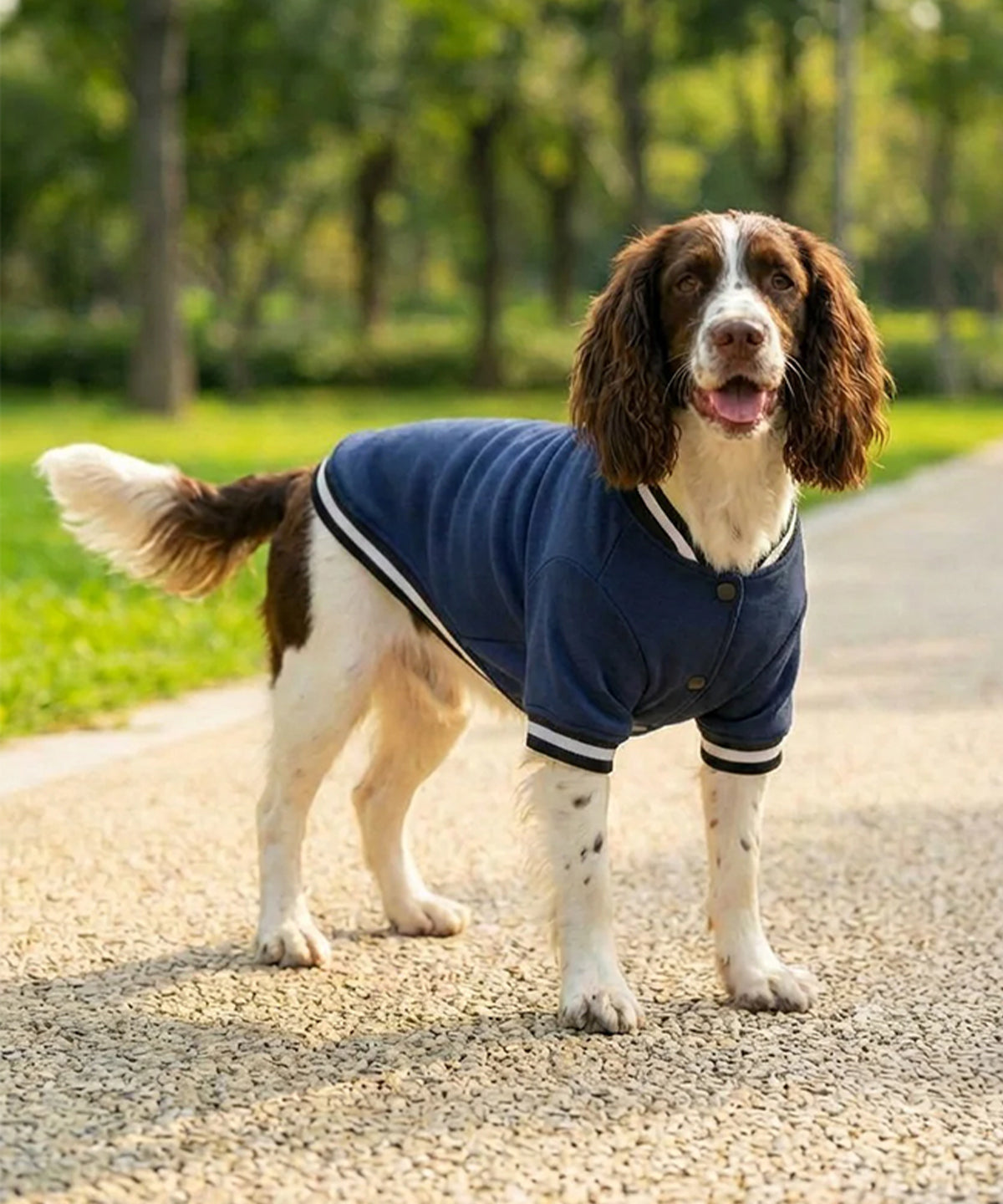 Bedrukbare Hondenvarsityjas PP005 – College-Style Jas