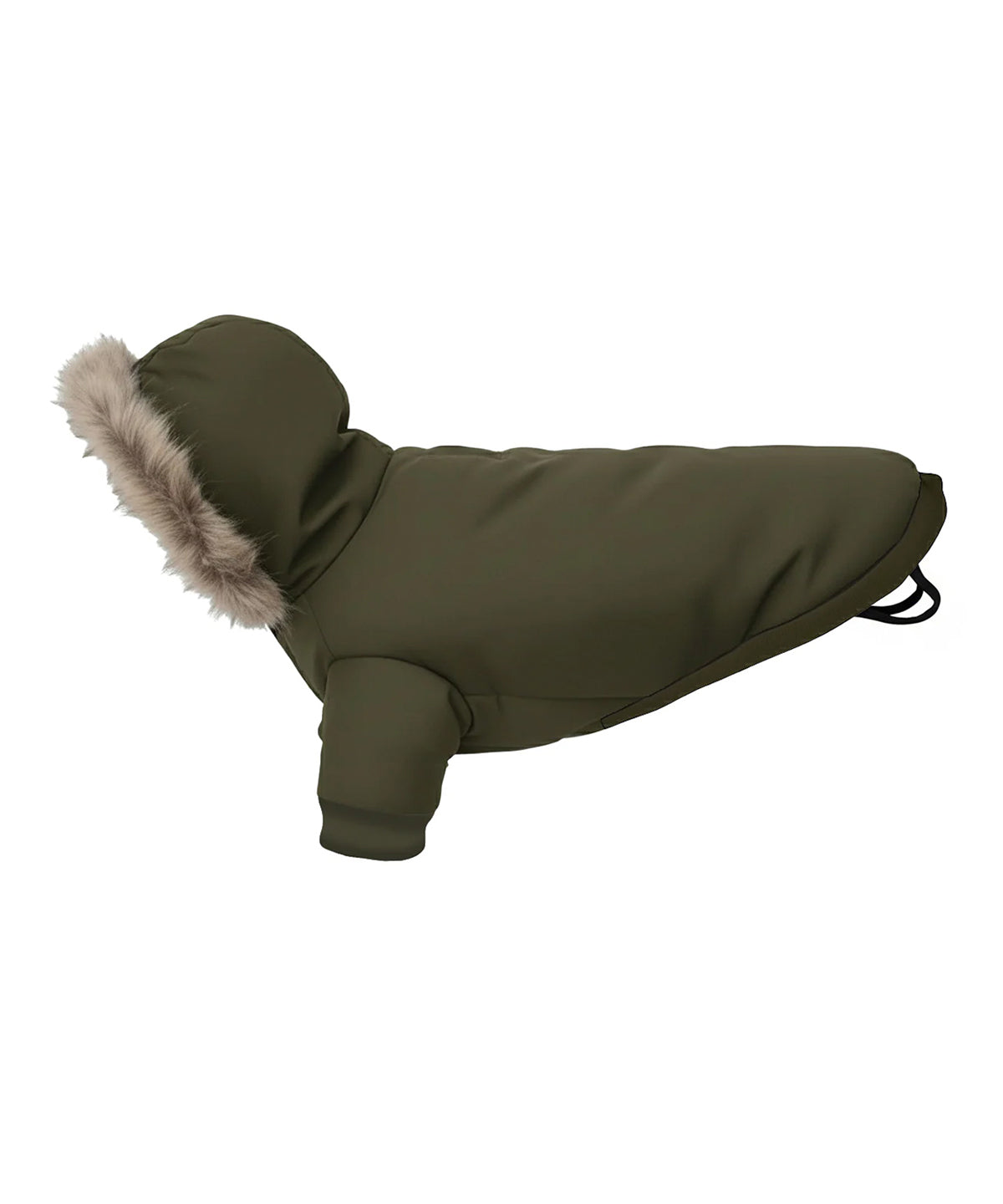 Bedrukbare Hondenparka PP006 – Luxe Faux-Fur Winterjas